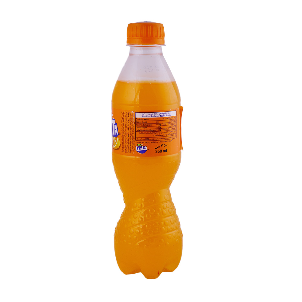 Fanta Orange 350ml back image