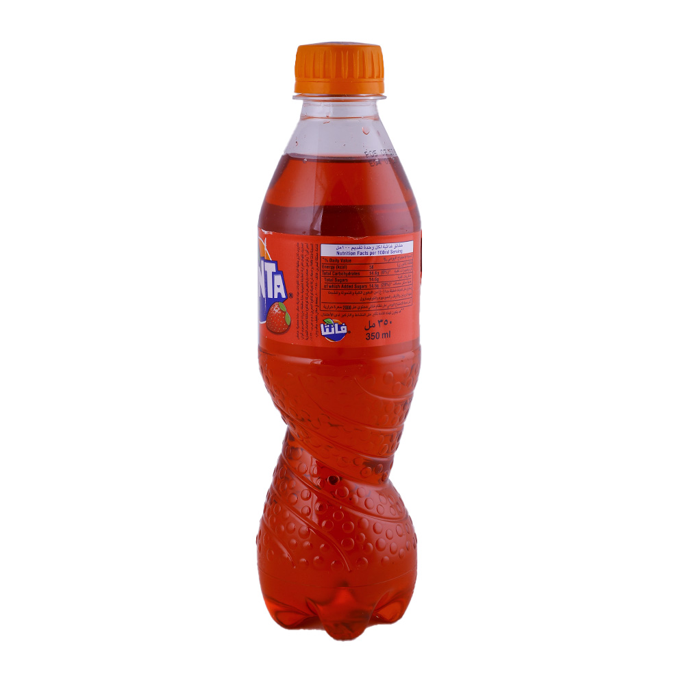 Fanta Strawberry 350ml back image