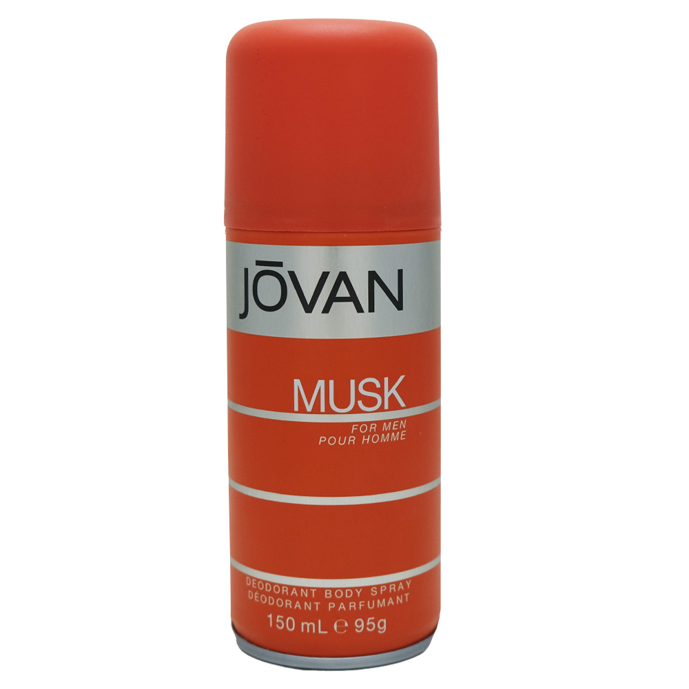 Jovan Musk Men Deo 150ml - Available at Alosra Online Supermarket