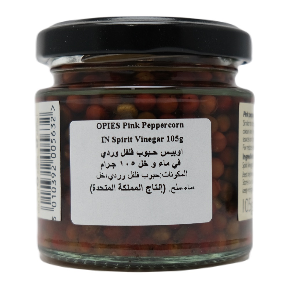 Opies Pink Peppercorns 105g left side image