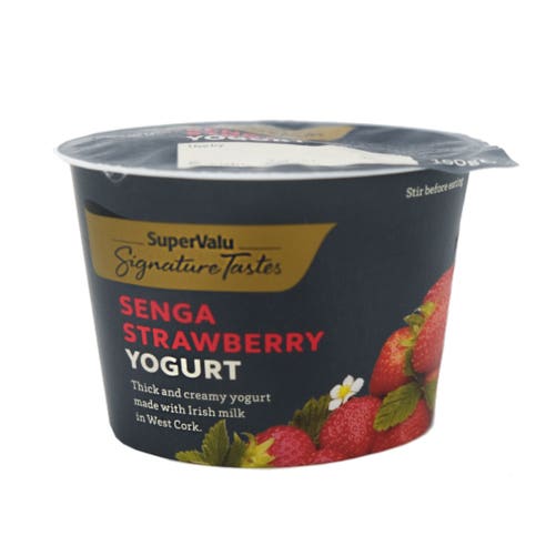 SuperValu Signature Tastes Senga Strawberry Yogurt 150g - Available at Alosra Online Supermarket