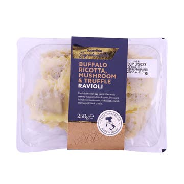 SuperValu Signature Tastes Buffalo Ricotta Mushroom & Truffle Ravioli 250g - Available at Alosra Online Supermarket