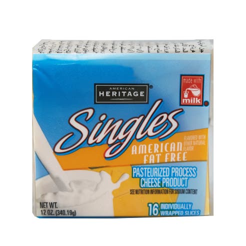 Crystal Farms American Cheese Singles 340g [16 Slices] - Available at Alosra Online Supermarket