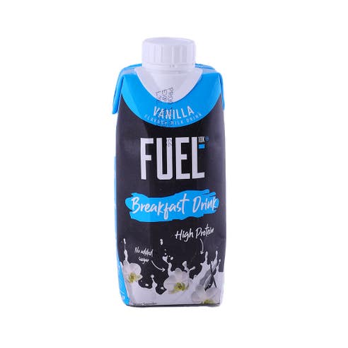 Fuel 10K Vanilla Breakfast Milk Drink 330ml - Available at Alosra Online Supermarket