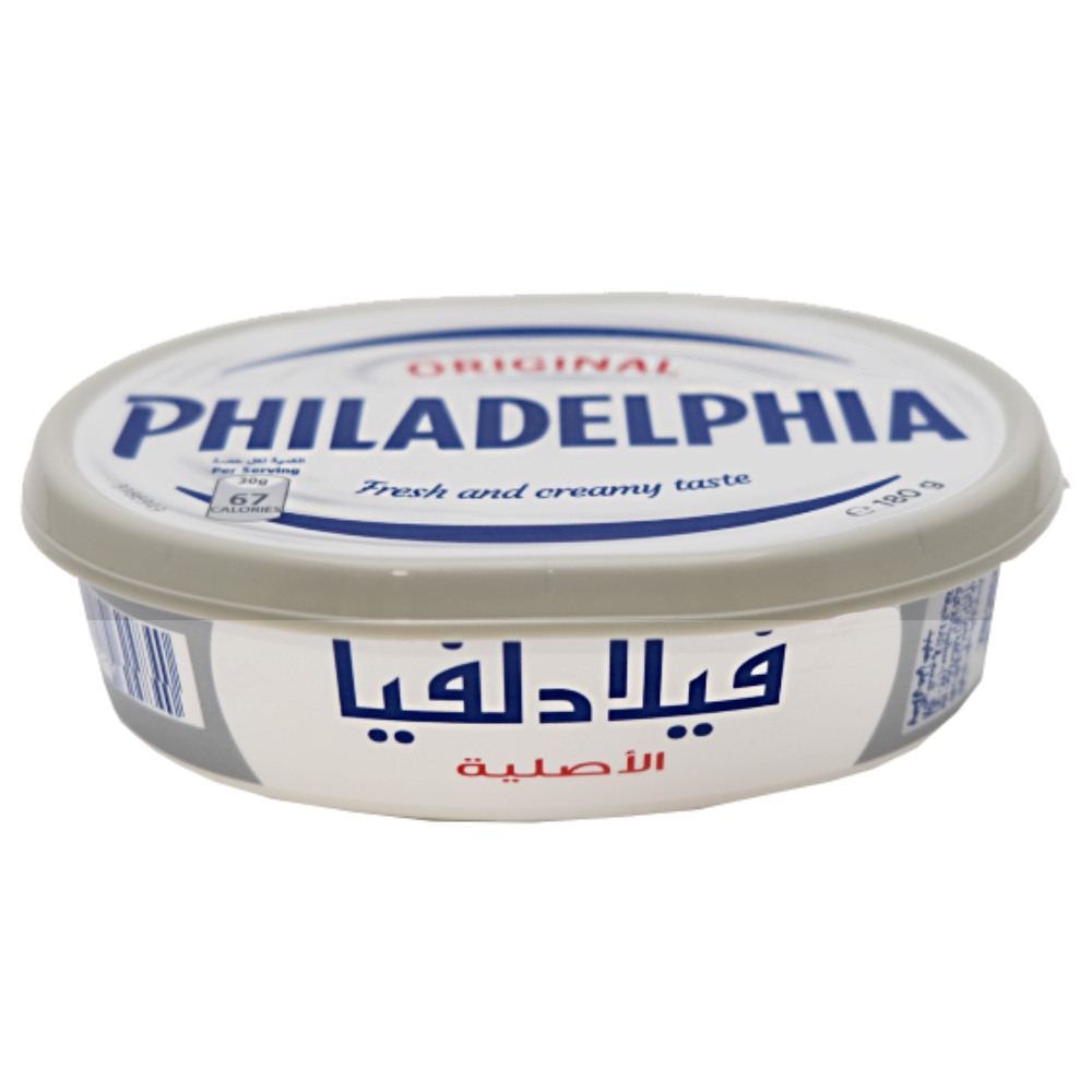 Philadelphia Original Plain Cheese Spread 180g back image