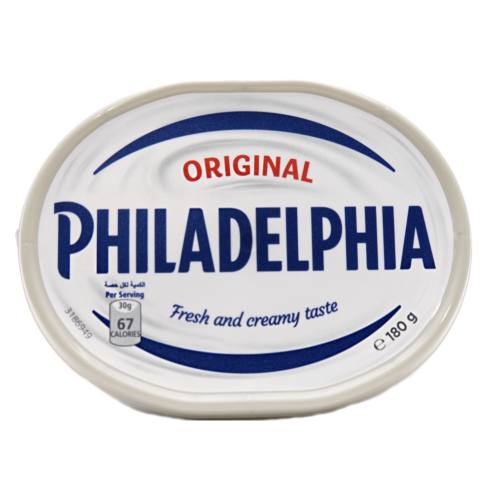 Philadelphia Original Plain Cheese Spread 180g - Available at Alosra Online Supermarket