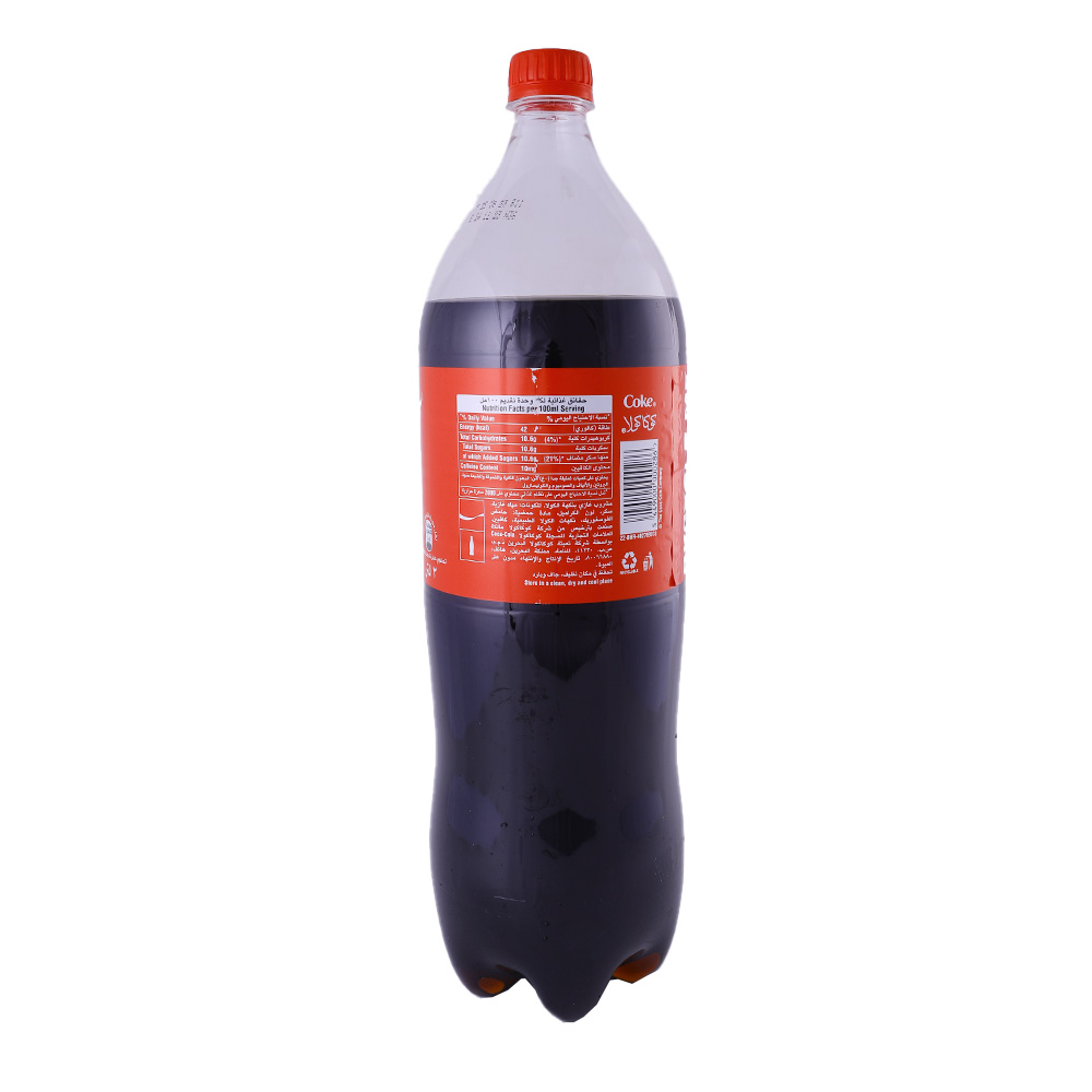 Coca-Cola Soft Drink 2L back image