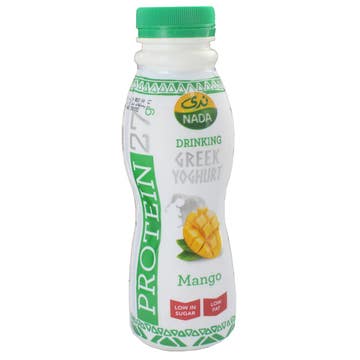 Nada Drinking Greek Yoghurt Mango 330ml - Available at Alosra Online Supermarket