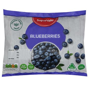 SuperValu Frozen Blueberries 300g - Available at Alosra Online Supermarket
