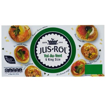 Jus-Rol Vol Au Vent King Size 6s 284g - Available at Alosra Online Supermarket