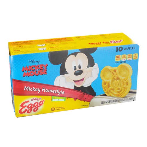 Kellogg's Eggo Mickey Mouse Waffles 350g - Available at Alosra Online Supermarket
