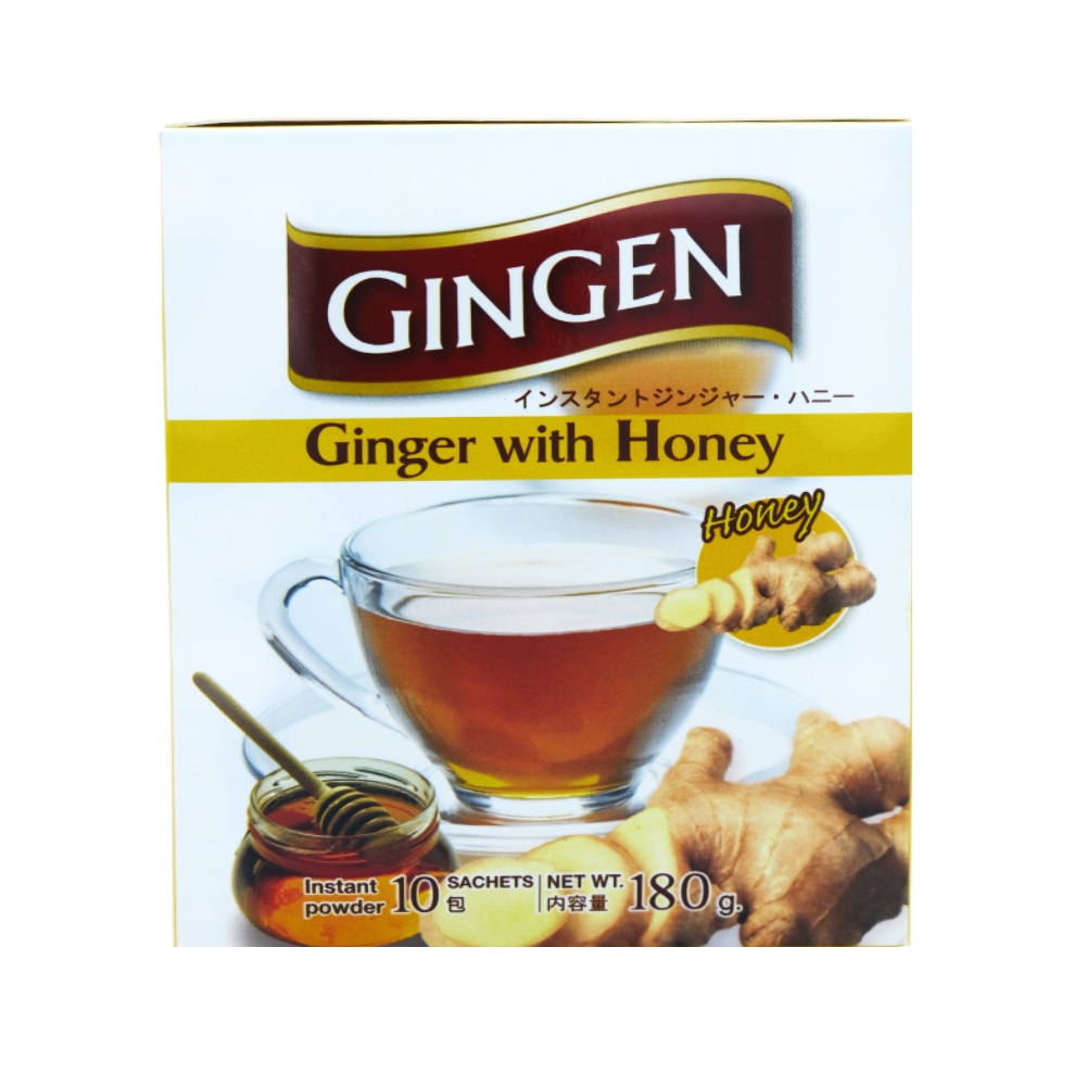 Gingen Ginger With Honey Blend Tea 180g - Available at Alosra Online Supermarket