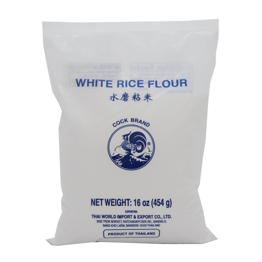 Cock White Rice Flour 454g