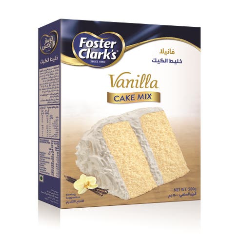Foster Clark's Vanilla Cake Mix 500g - Available at Alosra Online Supermarket