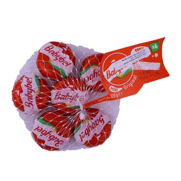 Babybel Mini Cheese Standard Net 120g - Available at Alosra Online Supermarket