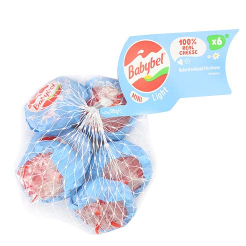 Babybel Mini Light Cheese Standard Net 120g - Available at Alosra Online Supermarket