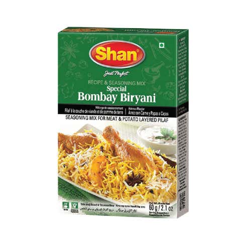 Shan Special Bombay Biryani Seasoning Mix 60g - Available at Alosra Online Supermarket