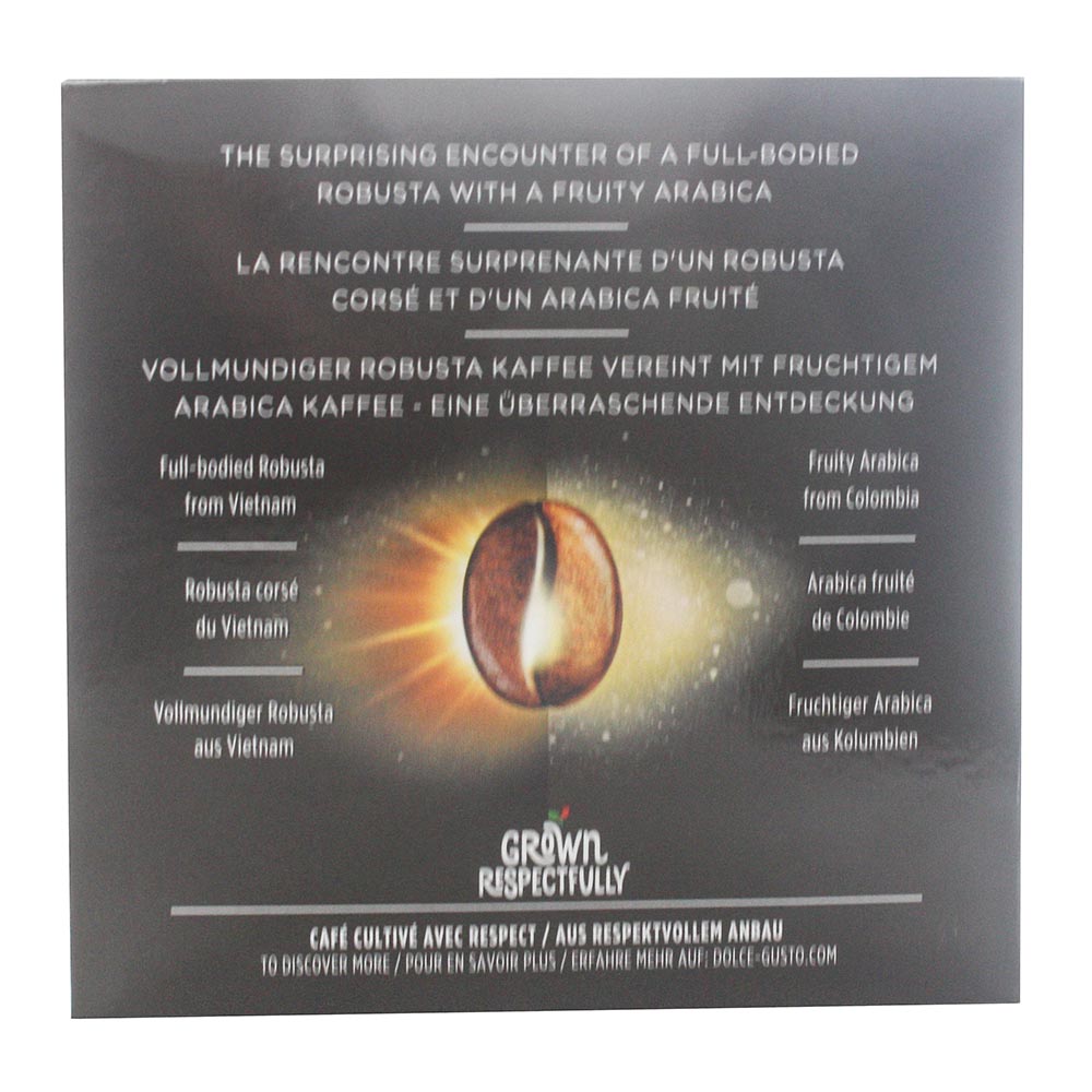 Nescafe Dolce Gusto Espresso Intenso Capsules 112g 10's right side image