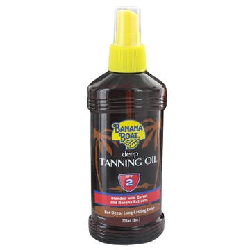 Banana Boat SPF 2 Deep Tanning Oil 236ml - Available at Alosra Online Supermarket