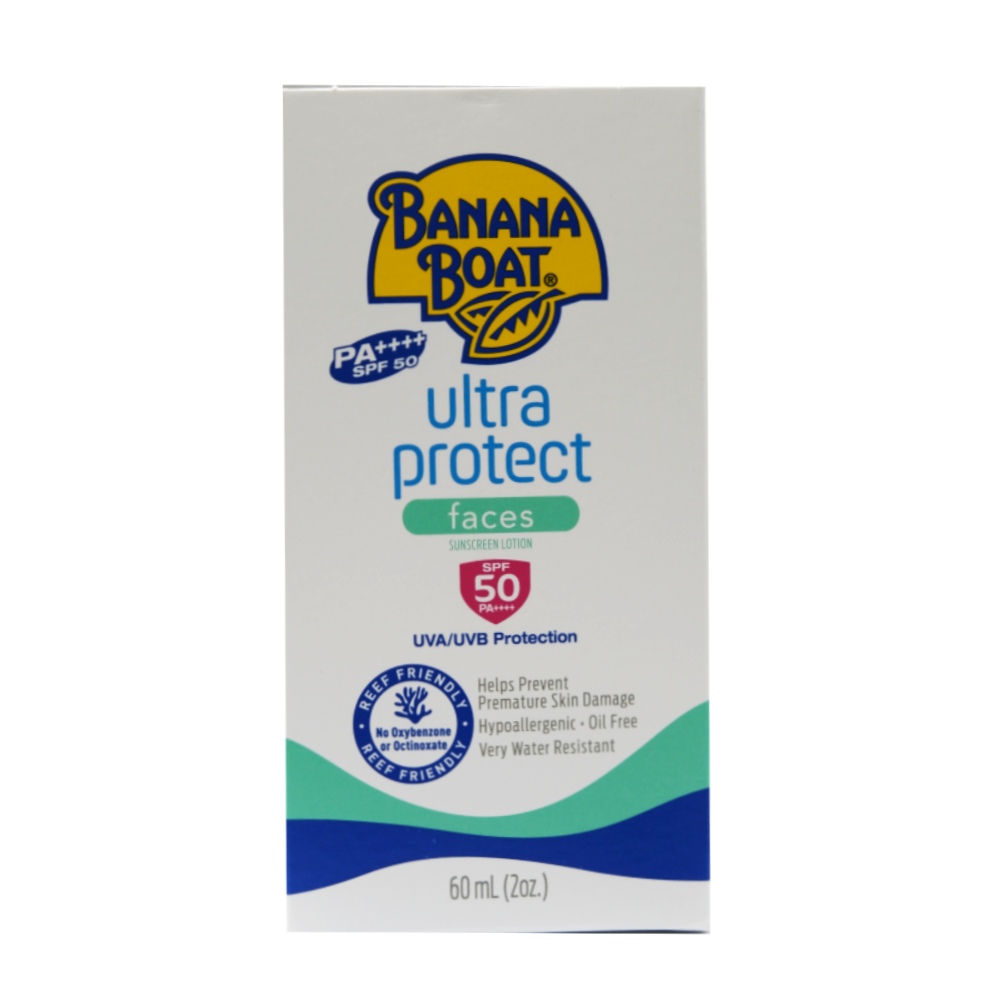 Banana Boat Ultra Protect SPF 50 Sunscreen Lotion 60ml - Available at Alosra Online Supermarket