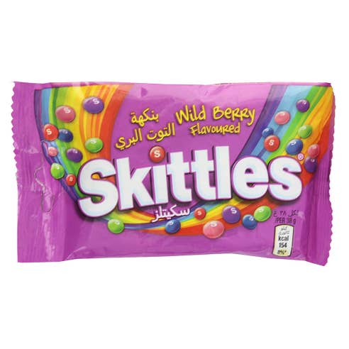 Skittles Wild Berry Fruit Candy 38g - Available at Alosra Online Supermarket