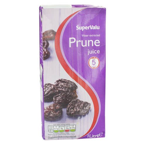 SuperValu Prune Juice 1L - Available at Alosra Online Supermarket