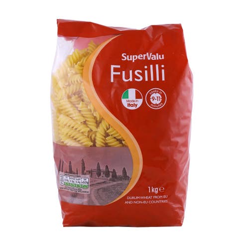 SuperValu Fusilli Pasta 1Kg - Available at Alosra Online Supermarket
