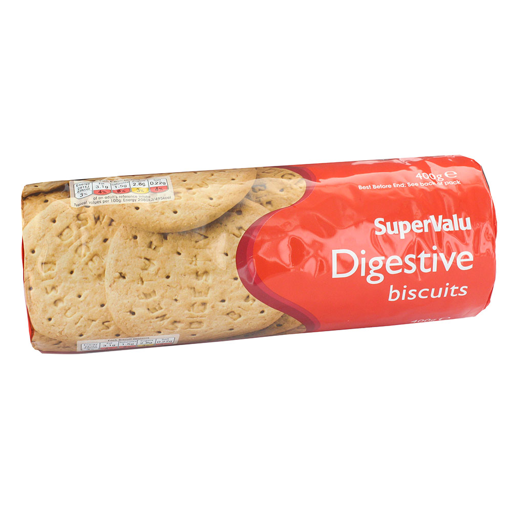 SuperValu Digestive Biscuits 400g - Available at Alosra Online Supermarket