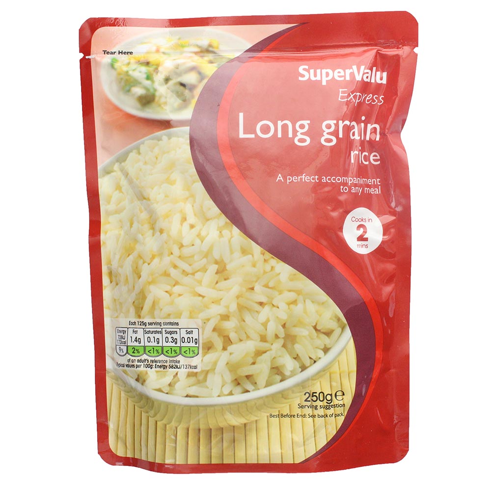 SuperValu Express Long Grain Rice 250g - Available at Alosra Online Supermarket