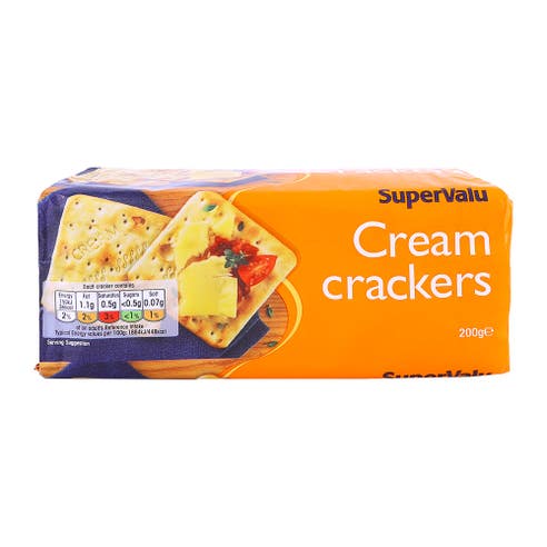 SuperValu Cream Crackers 200g - Available at Alosra Online Supermarket