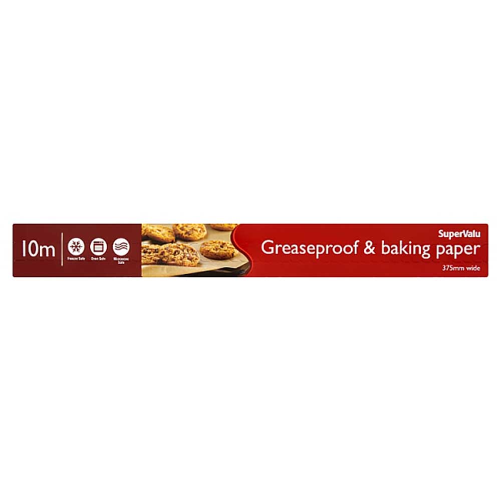 SuperValu Greaseproof & Baking Paper 375mm x 10m - Available at Alosra Online Supermarket