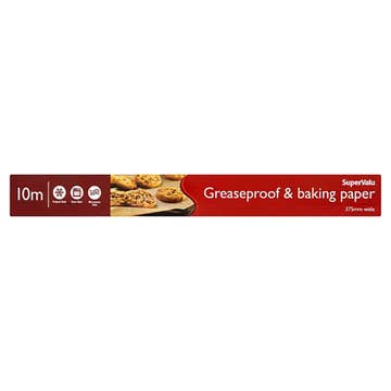 SuperValu Greaseproof & Baking Paper 375mm x 10m - Available at Alosra Online Supermarket
