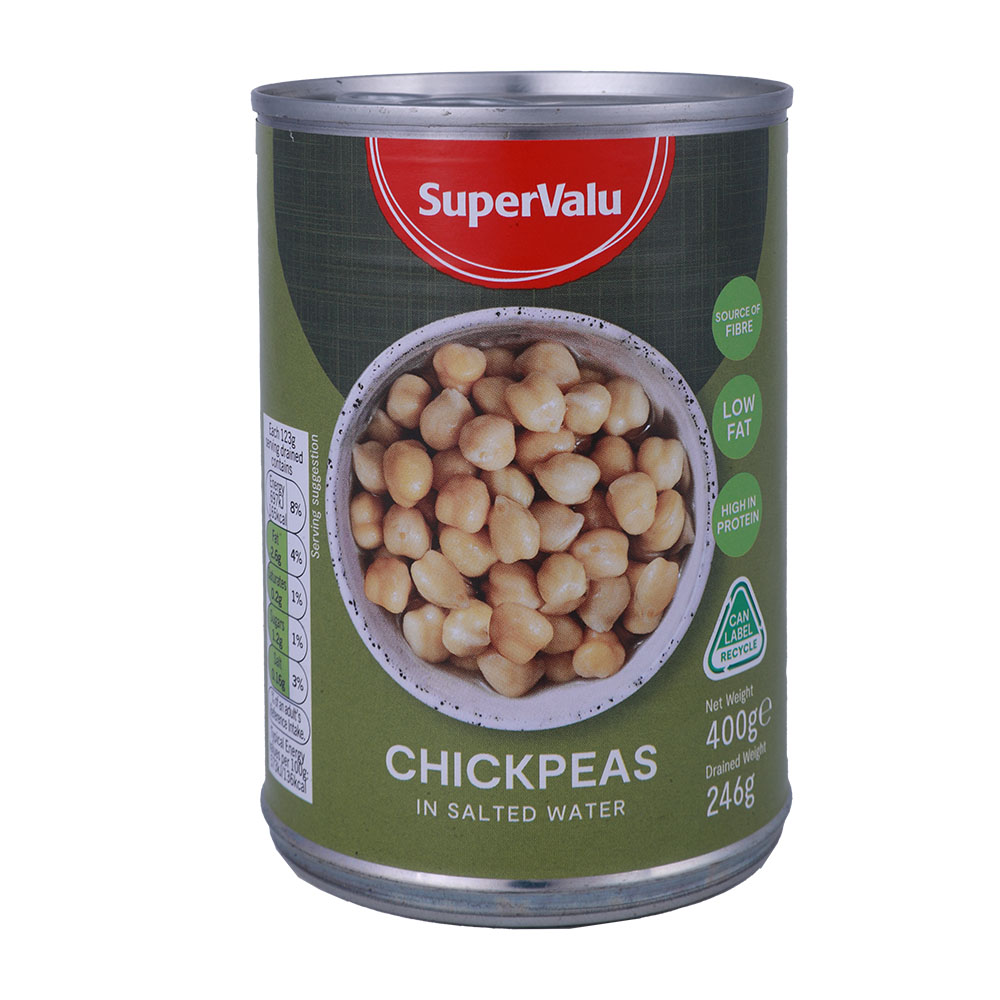 SuperValu Chickpeas 400g - Available at Alosra Online Supermarket