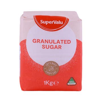 SuperValu Granulated Sugar 1Kg - Available at Alosra Online Supermarket