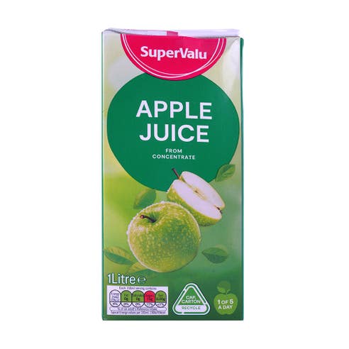 SuperValu Apple Juice 1L - Available at Alosra Online Supermarket