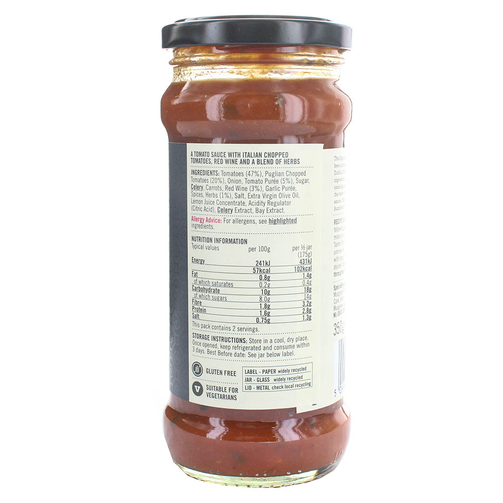 SuperValu Signature Tastes Bolognese Pasta Sauce 350g [Non Halal] [Contains Pork] - Bahrain Alosraonline supermarket