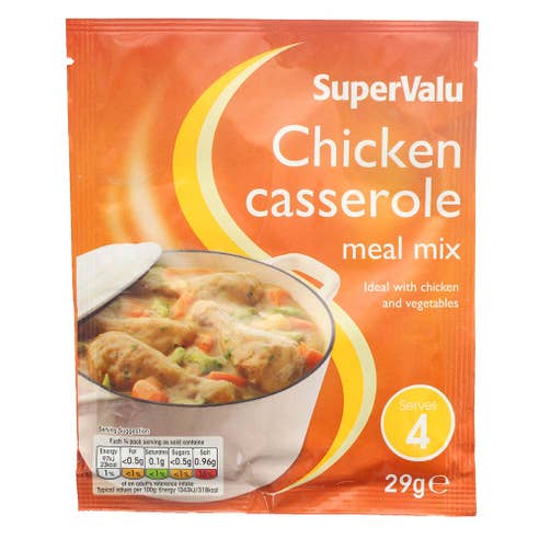 SuperValu Chicken Casserole Meal Mix 29g - Available at Alosra Online Supermarket