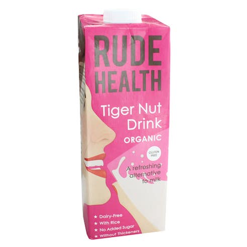 Rude Health Organic Tiger Nut Drink 1L - Available at Alosra Online Supermarket