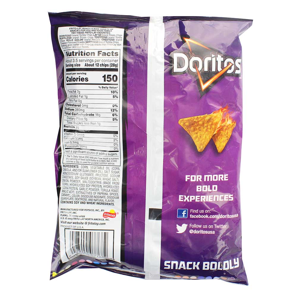 Frito Lay Doritos Spicy Sweet Chilli 3.25Oz - Bahrain Alosraonline store