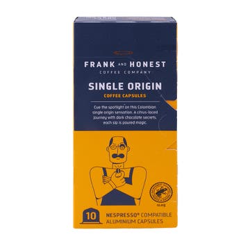 Frank & Honest Colombian Coffee Capsules 58g - Available at Alosra Online Supermarket
