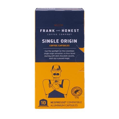 Frank & Honest Colombian Coffee Capsules 58g - Available at Alosra Online Supermarket