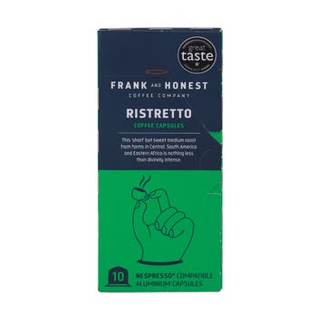 Frank & Honest Ristretto Coffee Capsules 58g - Available at Alosra Online Supermarket