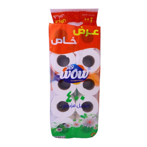 Wow Toilet Rolls 400x2Ply [10 Pack] [Special Offer] 