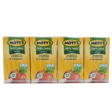 Motts Mini Apple Juice 4.23oz - Available at Alosra Online Supermarket