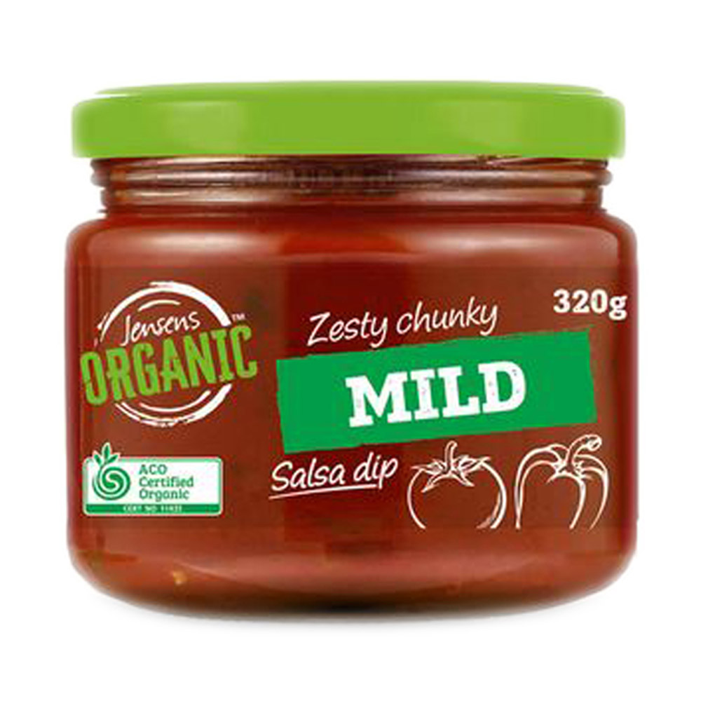 Jensens Organic Chunky Mild Salsa 320g
