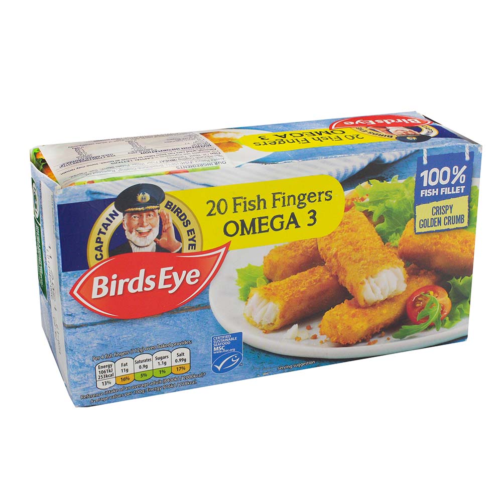 Birds Eye Omega 3 Fish Fingers 784g