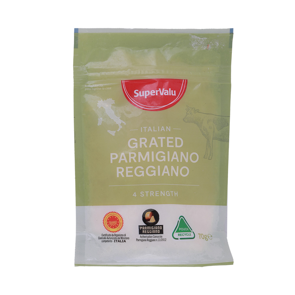 SuperValu Grated Parmigiano Reggiano 70g - Available at Alosra Online Supermarket