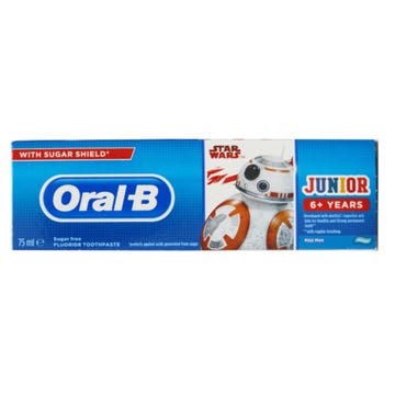 Oral-B Junior Toothpaste 6+ Years 75ml - Available at Alosra Online Supermarket