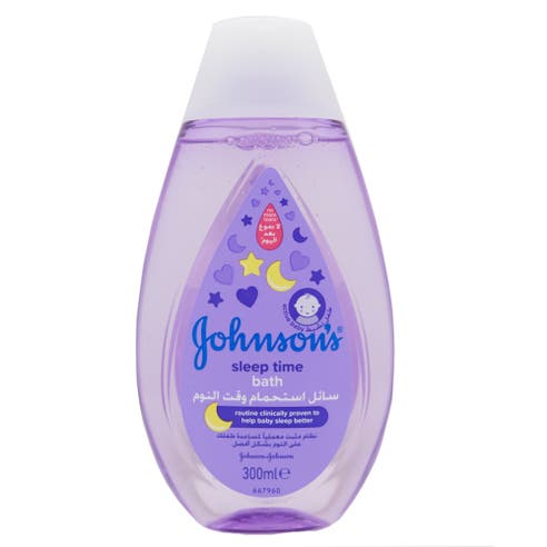 Johnson's Sleep Time Baby Bath 300ml - Available at Alosra Online Supermarket