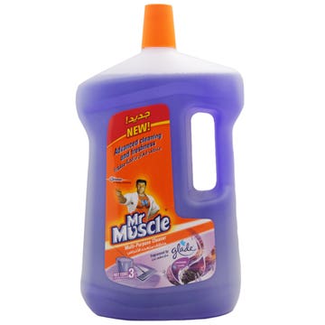 Mr Muscle Lavender Multi Purpose Cleaner 3L - Available at Alosra Online Supermarket